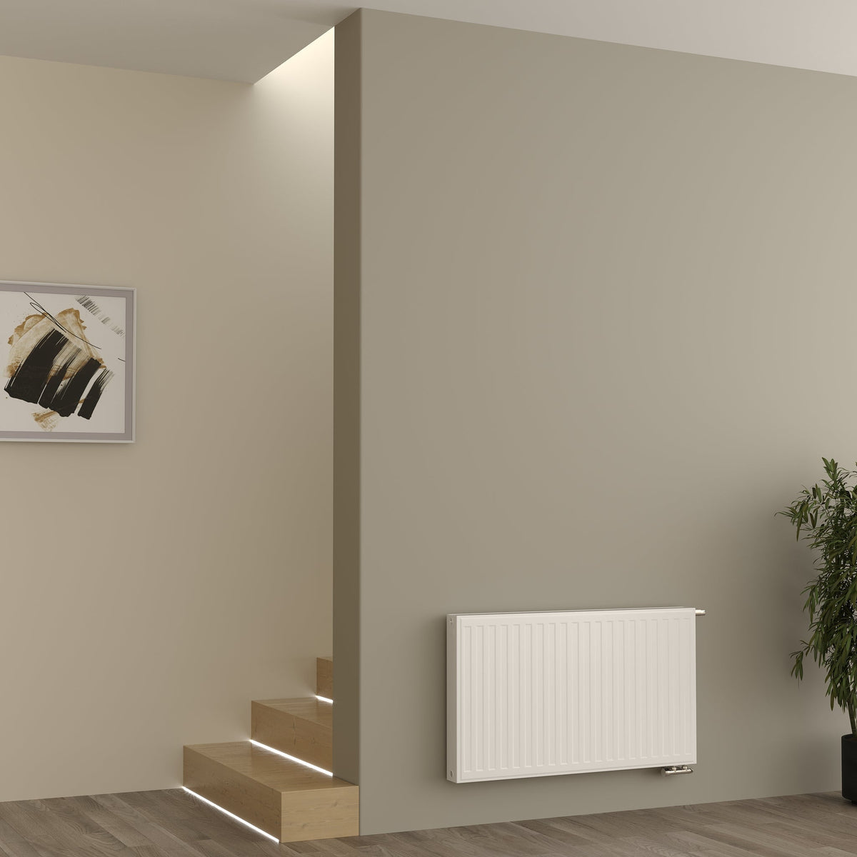 KONRAD Ventilheizkörper Typ 22 in Weiß