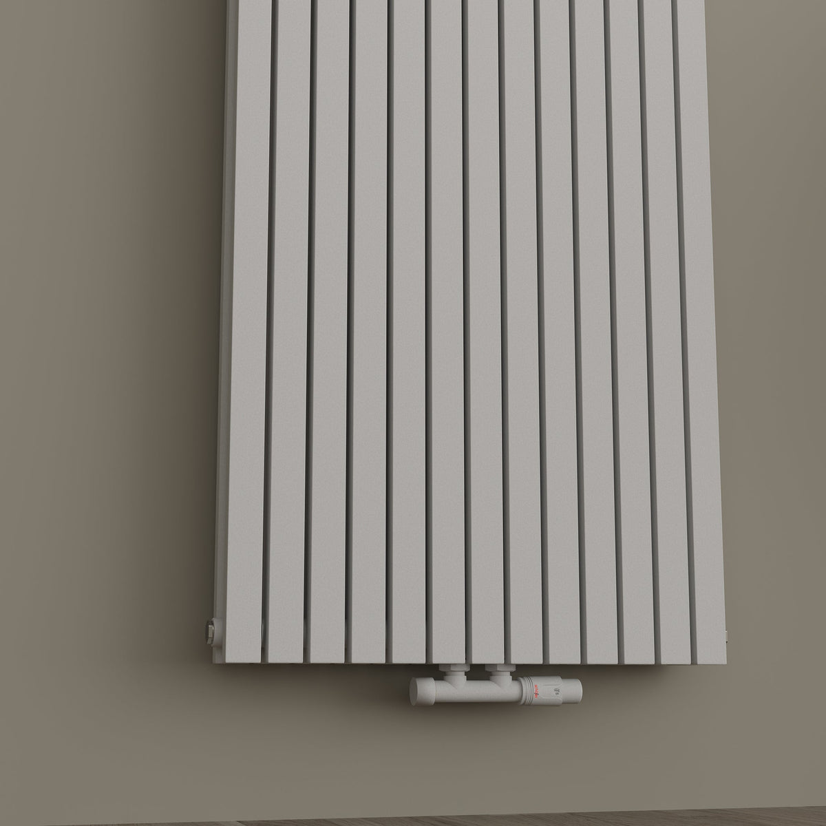 Paneelheizkörper im Wohnraum