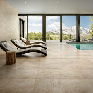 Muster von Bodenfliese Villeroy &amp; Boch My Earth Hellbeige 60x60 cm