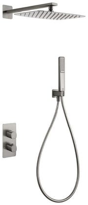 Thermostat-Duscharmatur Firenze – Nickel gebürstet
