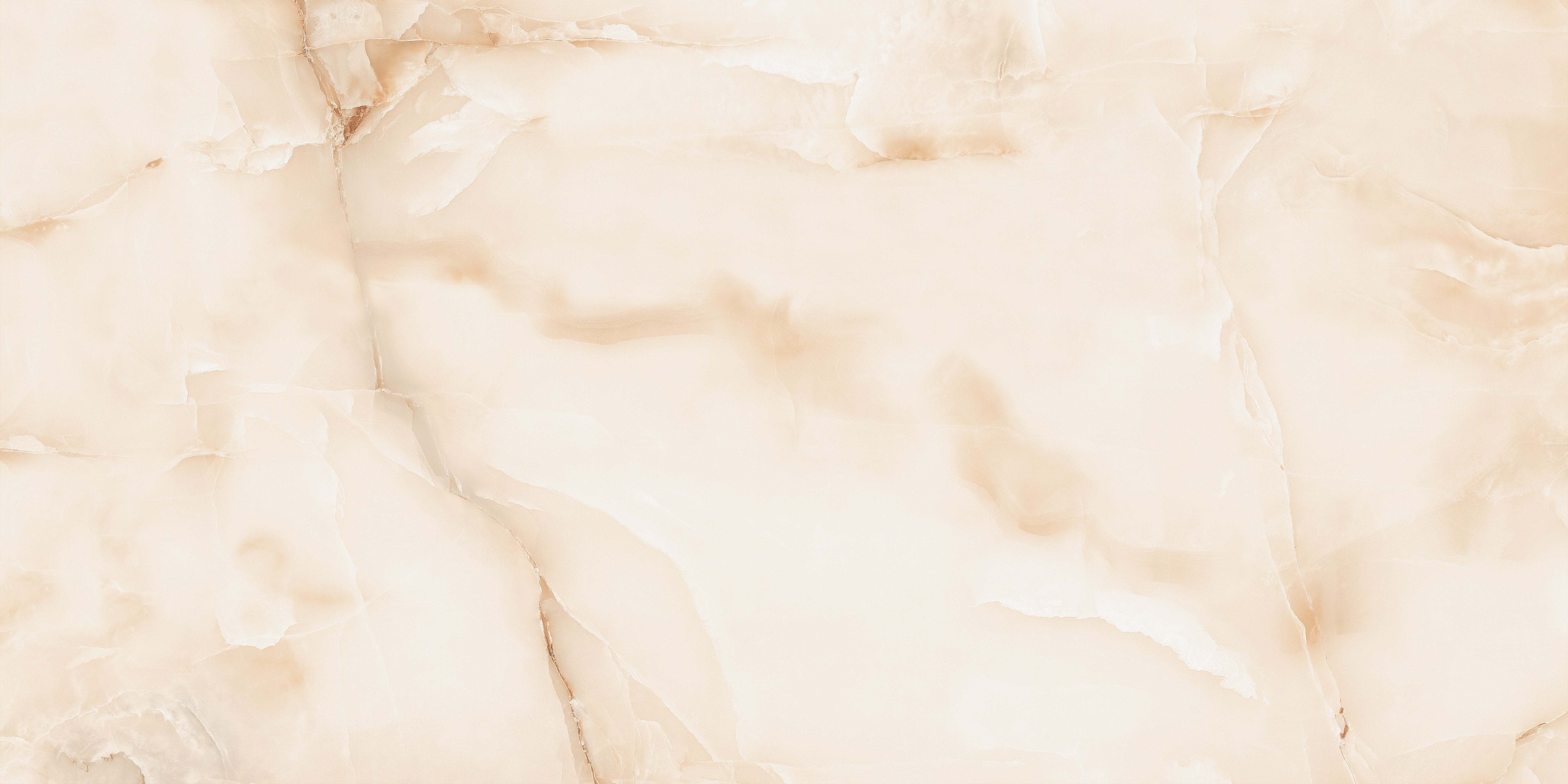Bodenfliese Onyx Crema hochglanz 120x60 cm