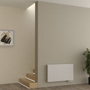 Paneelheizkörper Designheizkörper Horizontal Doppellagig Weiss FLORA