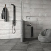 Wandfliese Inspired Silver 30x90 cm
