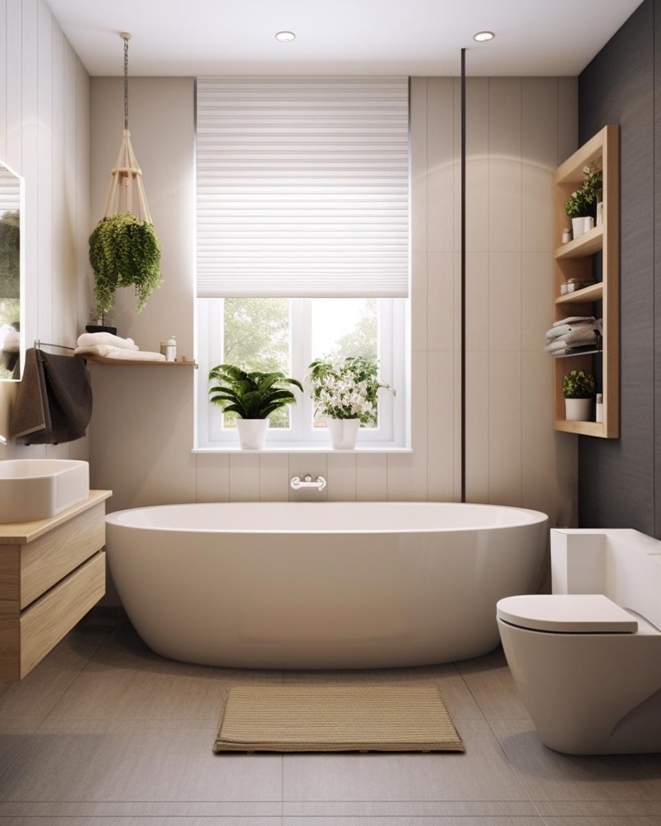 Bodenfliese Villeroy &amp; Boch Marmochic Deep Pearl Matt verlegt – Anwendungsbeispiel